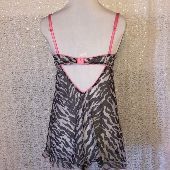 Animal Print Babydoll - Picture 2 of 6